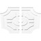 Ekena Millwork Haus Architectural Grde PVC Contemporary Ceiling Medallion, Two Piece, 40"OD x 3"ID x 13 1/4"C x 1"P CMP40HS2-03000 - alternate 3